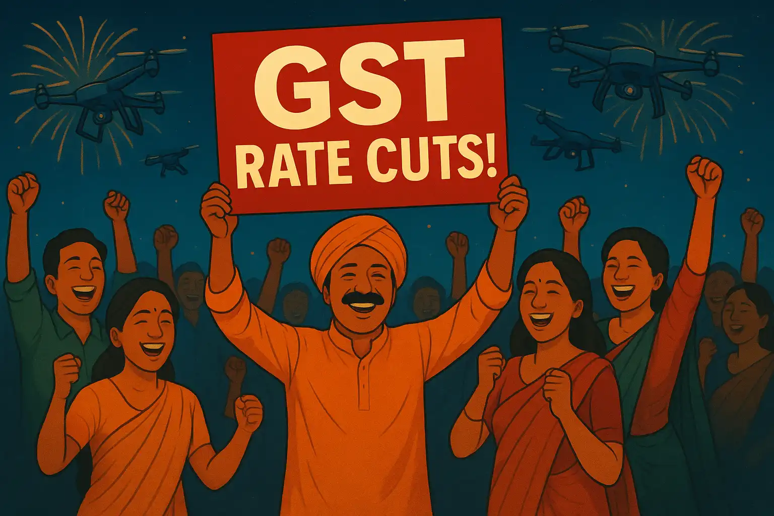 GST Indian Drone Industry