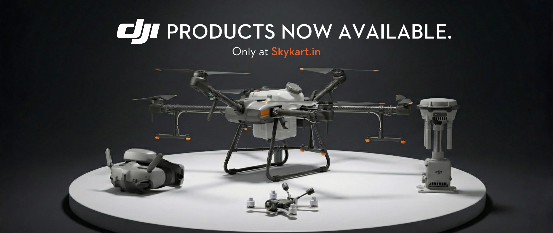DJI Products Now Available, Only at Skykart.in